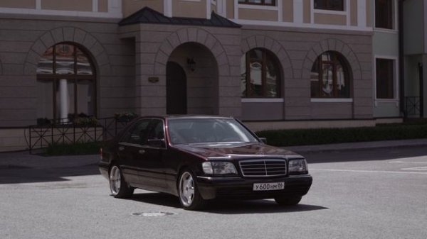 Реклама Мерседес w140