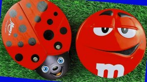 Мультики для детей. Распаковка 5 M&M'S и коробок с конфетками. Мультики для малышей смотреть онлайн