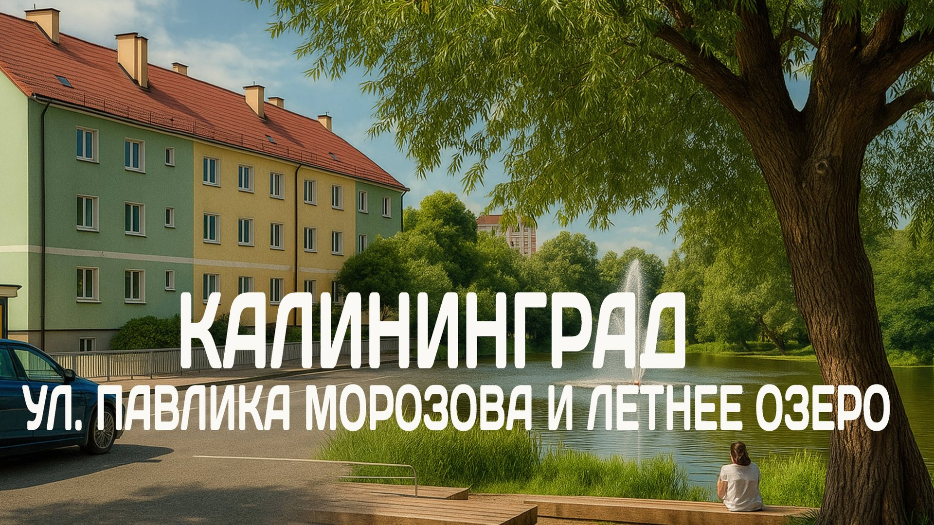 Калининград: ул. Павлика Морозова И Летнее Озеро