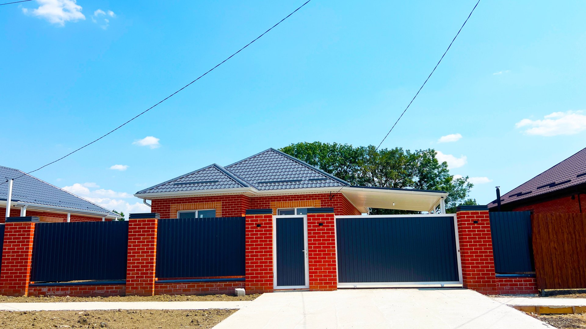 Новый дом на асфальте с отличной планировкой рядом с Краснодаром смотреть онлайн