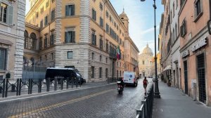 Италия🇮🇹[4К] Рим, красивый город, пешие прогулки по городу.