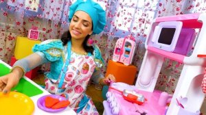 Игры в готовку с Плей До. Готовлю игрушкам Щенячий Патруль и обед для динозавра! Лепка из пластилина