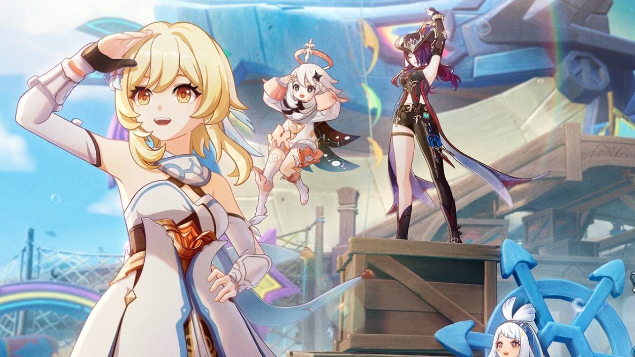 1. Часть Лето? Жара? Курорт! Геншин