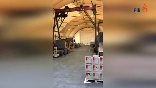 Video Tour Of An Inflated Arch Dome By ‘The Fir’  (Eng. Ver. / Eng. Sub.)