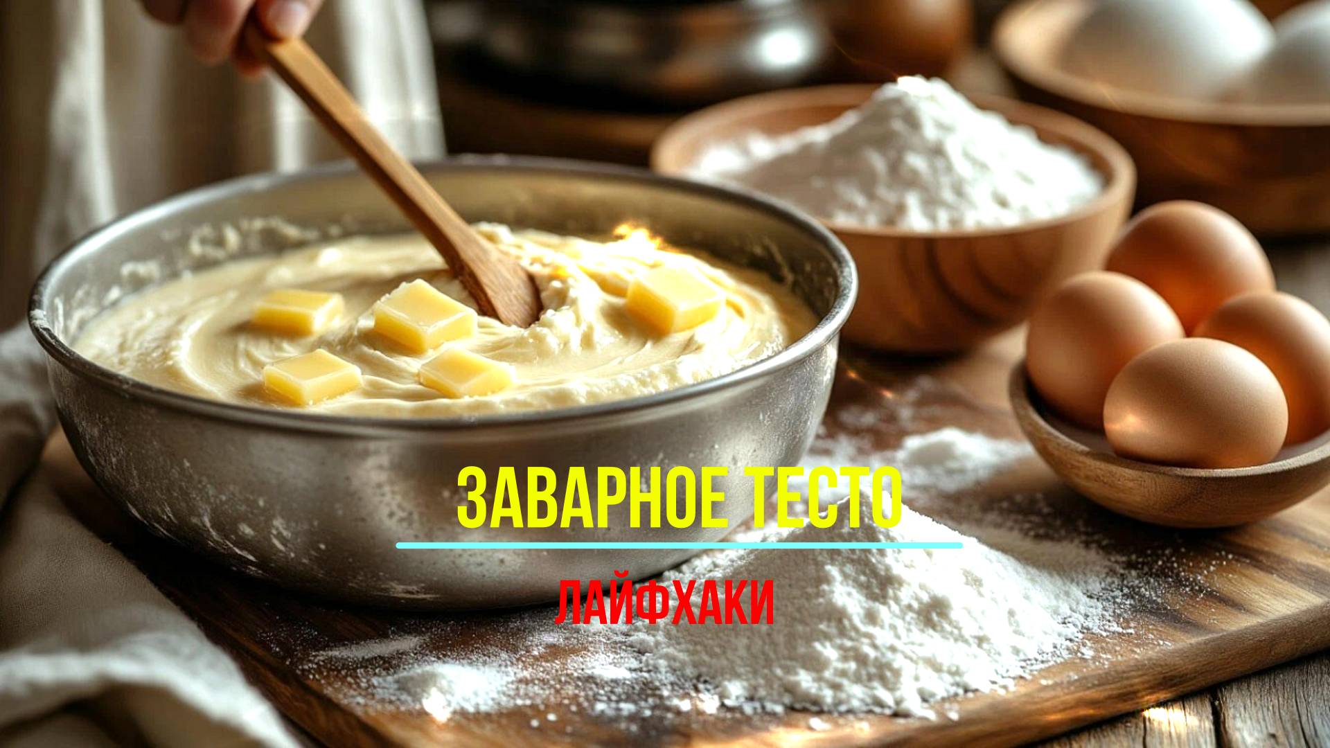 Еда - Лайфхак - Заварное тесто