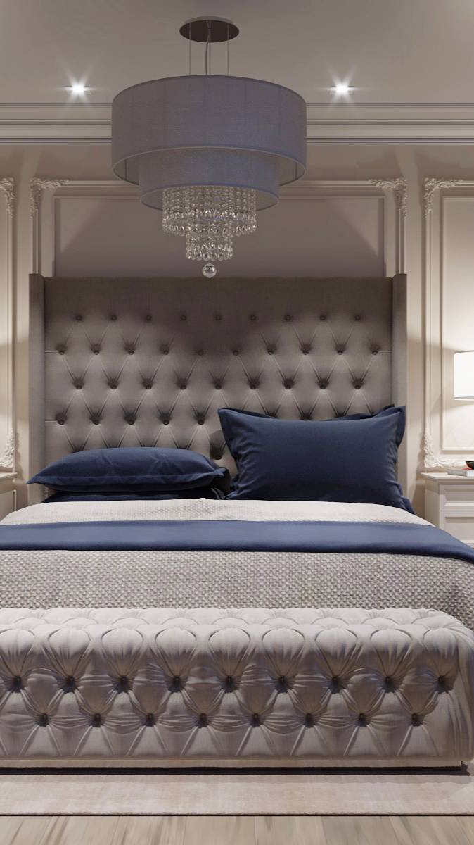 Спальная комната в классическом стиле