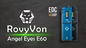 Обзор RovyVon E60. EDC-фонарь 3-в-1 на каждый день