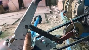 Переделал натяжитель на косилке Заря.