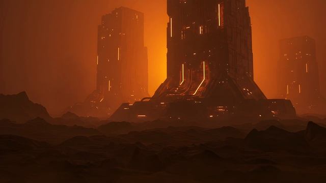 DUST SIGNS ｜ Dark Dystopian Ambient ｜ Alien World Soundscape ｜ Dystopian Ambience, Background