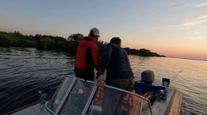 Рыбалка троллингом на Северной Двине в июльскую жару. Щука, судак, окунь. ПОКЛЕВАЛО!