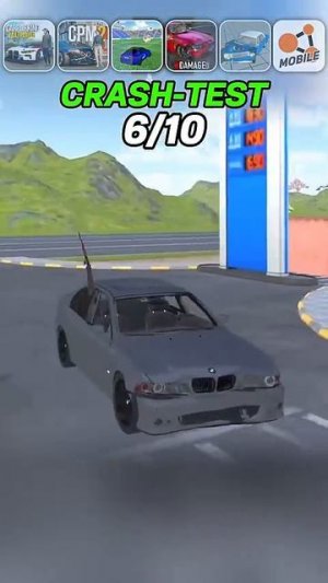 CRASH-TEST 6 Mobile Games #carparkingmultiplayer