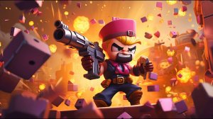 BRAWL STARS | PLAYING BRAWL BALL WITH NITA & HER BEAR FAMILIAR ON THE PINHOLE PUNT MAP