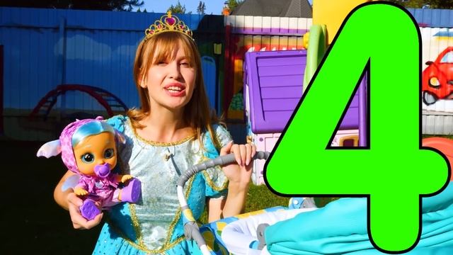 Почему пупсы Край Бебис плачут? Успокаиваем и кормим лялек на кухне! Развивающие игры в дочки матери смотреть онлайн