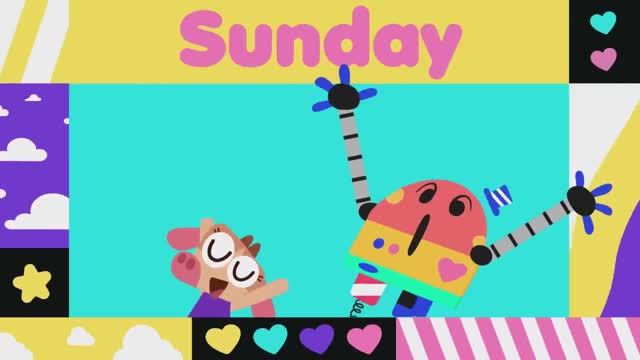 Days of the Week Song 📅 _ Chant For Kids _ Lingokids смотреть онлайн