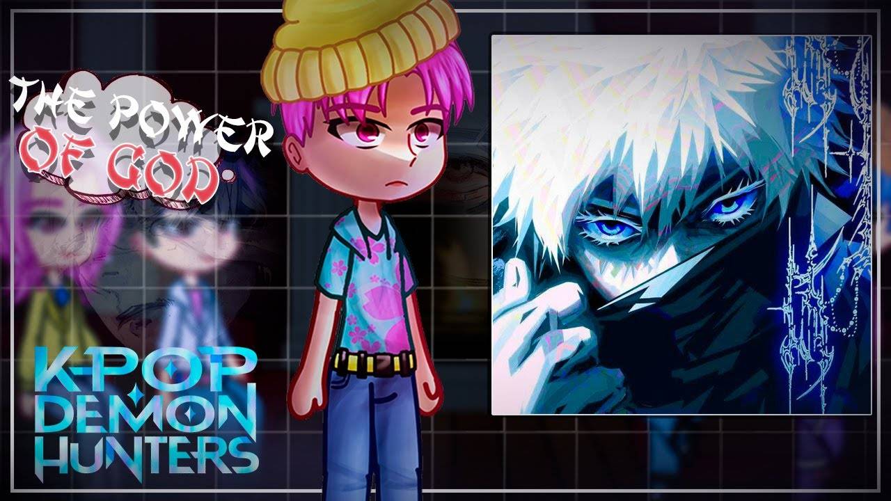 Реакция на Годжо как первый охотник на демонов / KPop Охотники на демонов / Гача реакция смотреть онлайн