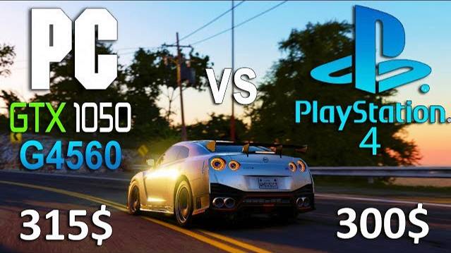 PS4 vs PC (GTX 1050 + G4560) in 6 Games смотреть онлайн