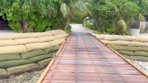 ROBINSON Club Maldives обзор острова по кругу выход со всех вилл