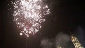Фейерверк на Рождество Христово