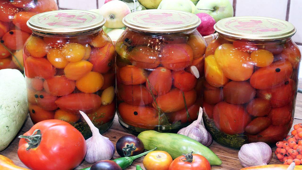 Очень вкусные маринованные помидоры на зиму смотреть онлайн