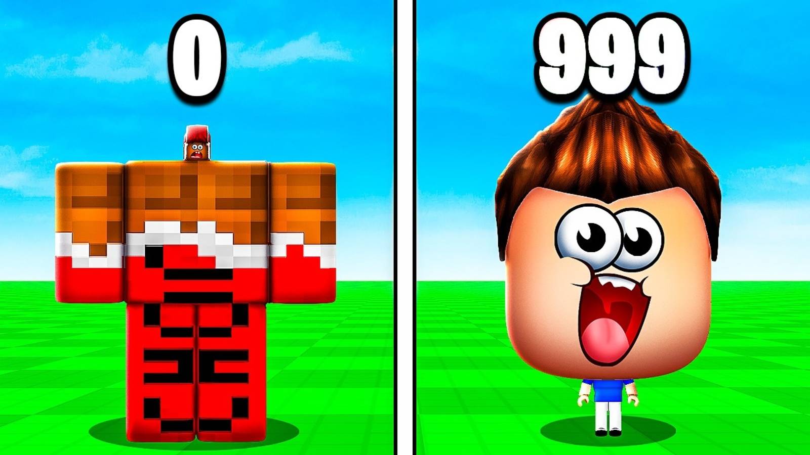 🧠 ГОЛОВА РАСТЁТ КАЖДУЮ СЕКУНДУ! Я СТАЛ ГИГАНТОМ В РОБЛОКС! 😱 смотреть онлайн