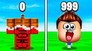 🧠 ГОЛОВА РАСТЁТ КАЖДУЮ СЕКУНДУ! Я СТАЛ ГИГАНТОМ В РОБЛОКС! 😱