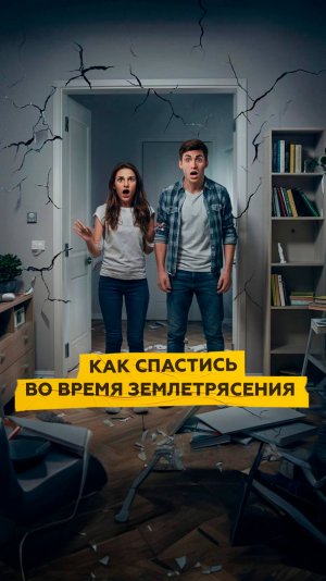 Как спастись во время землетрясения