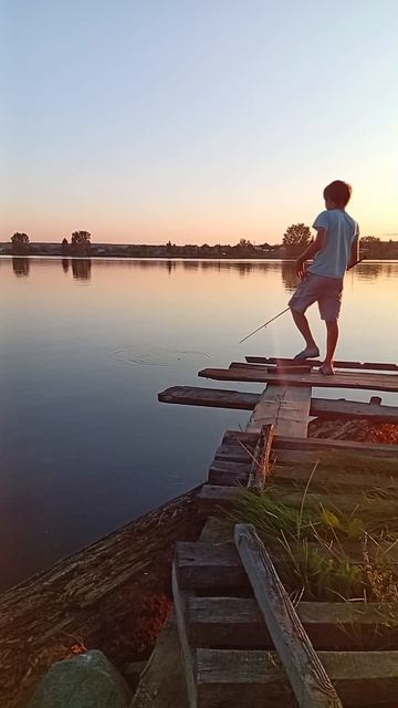 каникулы, лето , рыбалка