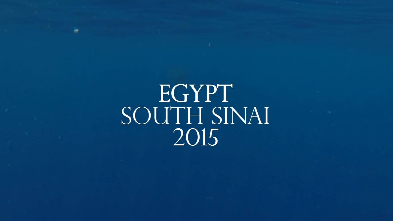 EGYPT SOUTH SINAI - Красное море (Red Sea) 2015