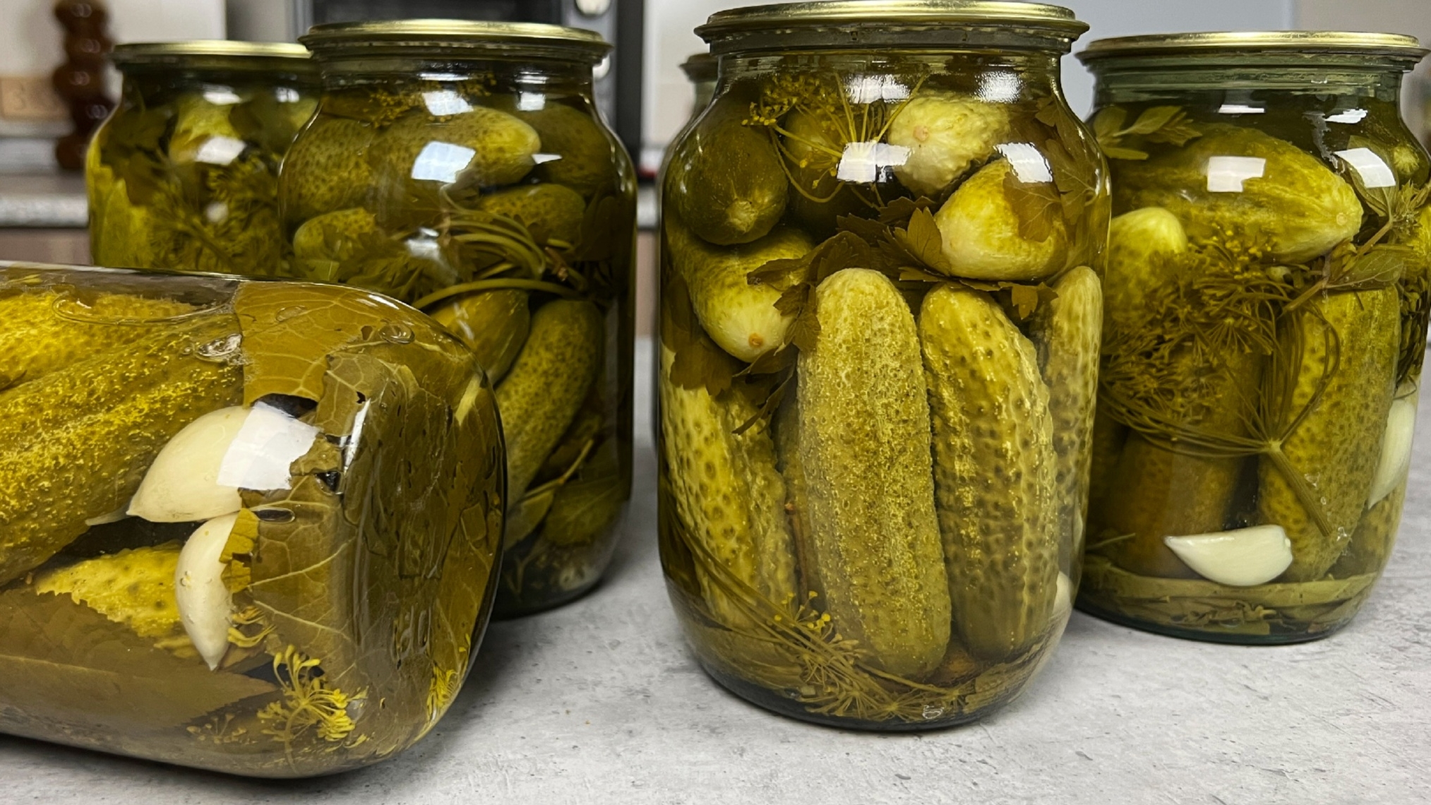 Хрустящие Маринованные Огурцы на Зиму!🥒🥒🥒 смотреть онлайн