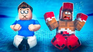 😨 МЫ УСТРОИЛИ СОРЕВНОВАНИЕ ПОД ВОДОЙ! КТО ВЫЖИВЕТ ! РОБЛОКС