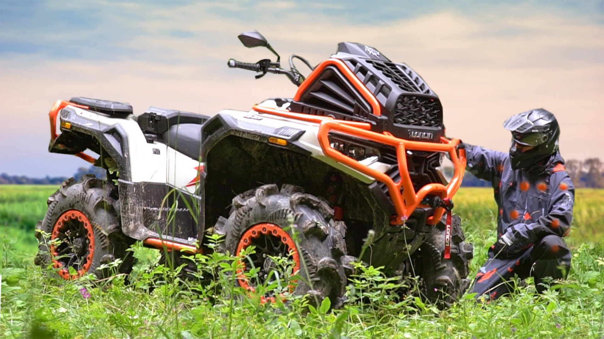 Максимальный ЖИР за вменяемые деньги! Новый квадроцикл Loncin Xwolf 1000 MUD смотреть онлайн