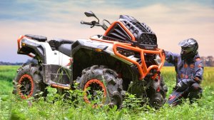 Максимальный ЖИР за вменяемые деньги! Новый квадроцикл Loncin Xwolf 1000 MUD