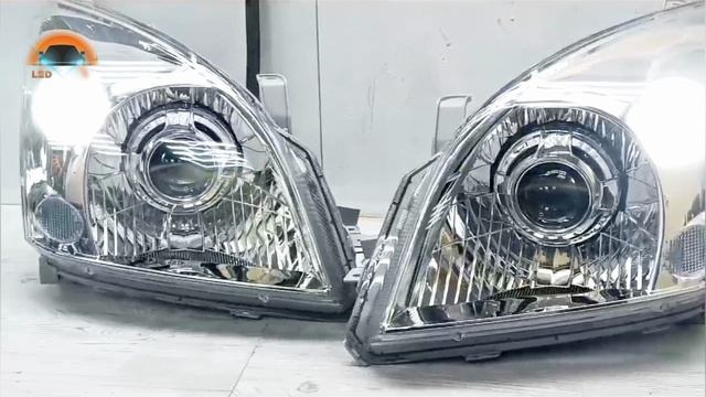 Toyota Land Cruiser Prado тюнинг фары смотреть онлайн