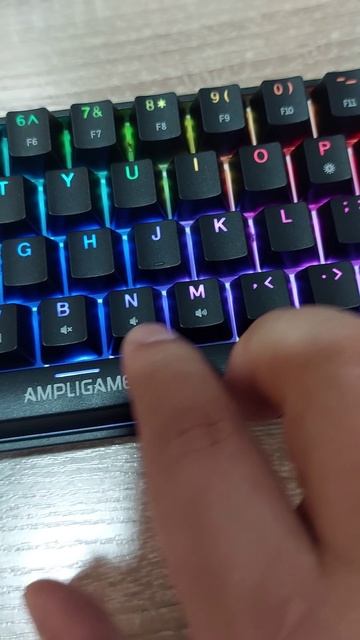 Механическая, игровая клавиатура - Fifine AmpliGame GK1 смотреть онлайн