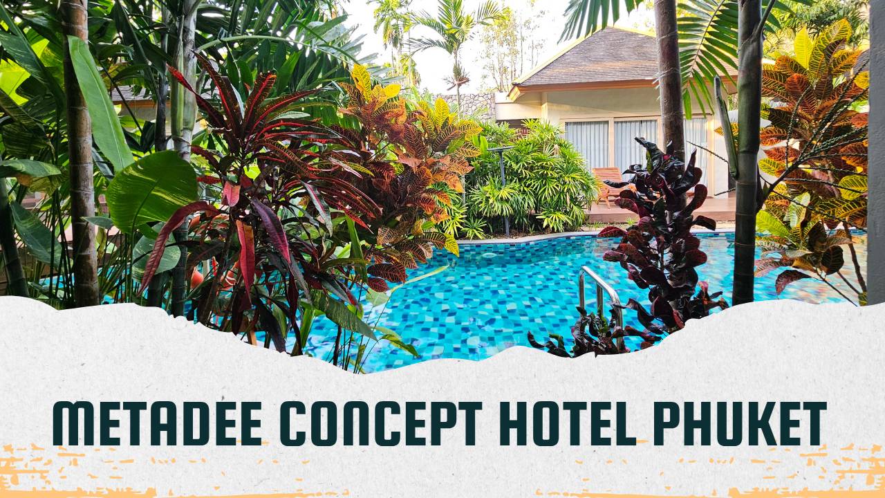 Обзор отеля Metadee Concept hotel 4*. Номер с выходом в бассейн. Пляж Ката бич, рестораны на Кате. смотреть онлайн