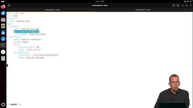 007. 7.6 Configuring Pod Storage with PV and PVC смотреть онлайн