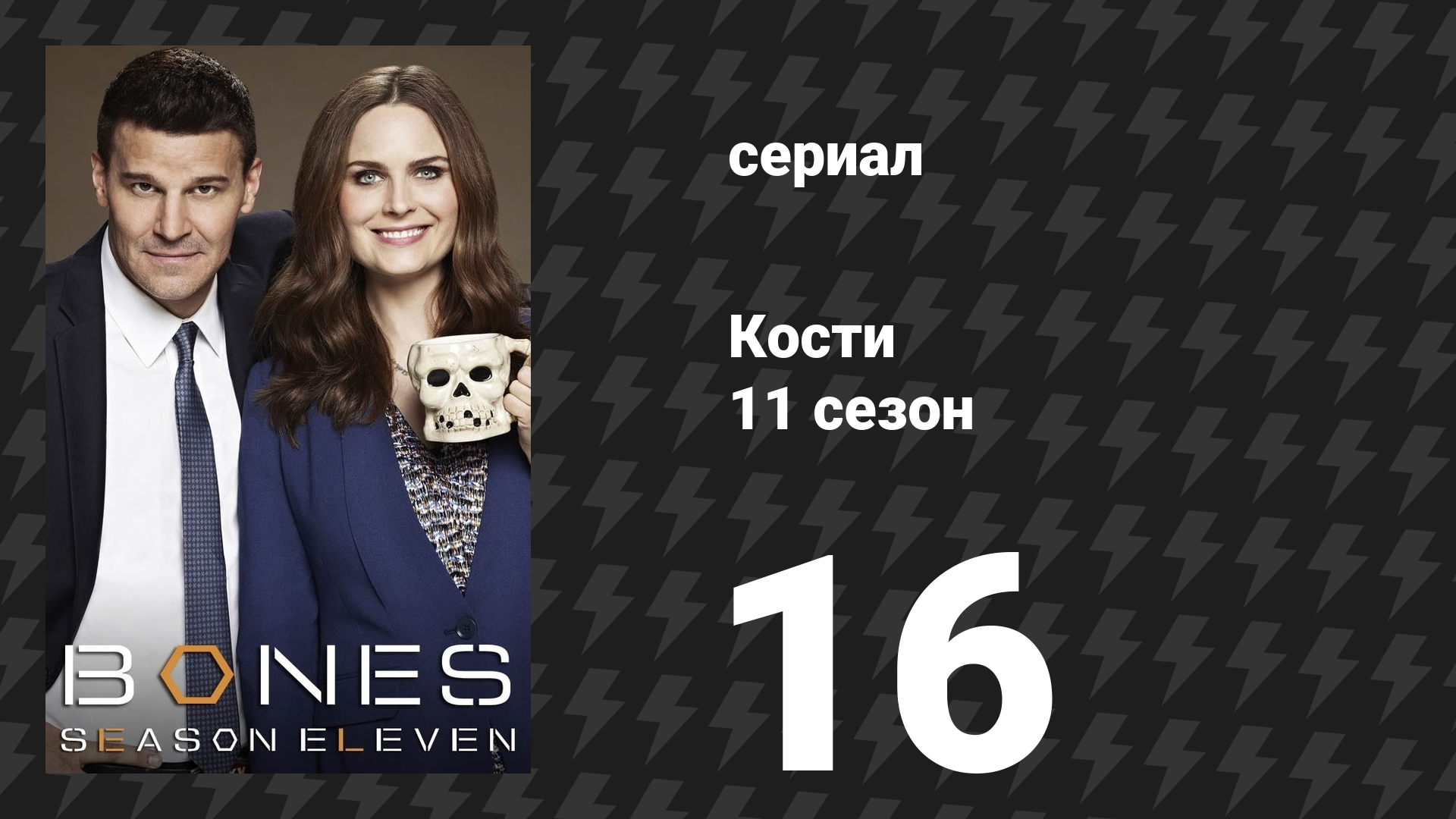 Кости 11 сезон 16 серия «Забастовка в хоре» (сериал, 2015)