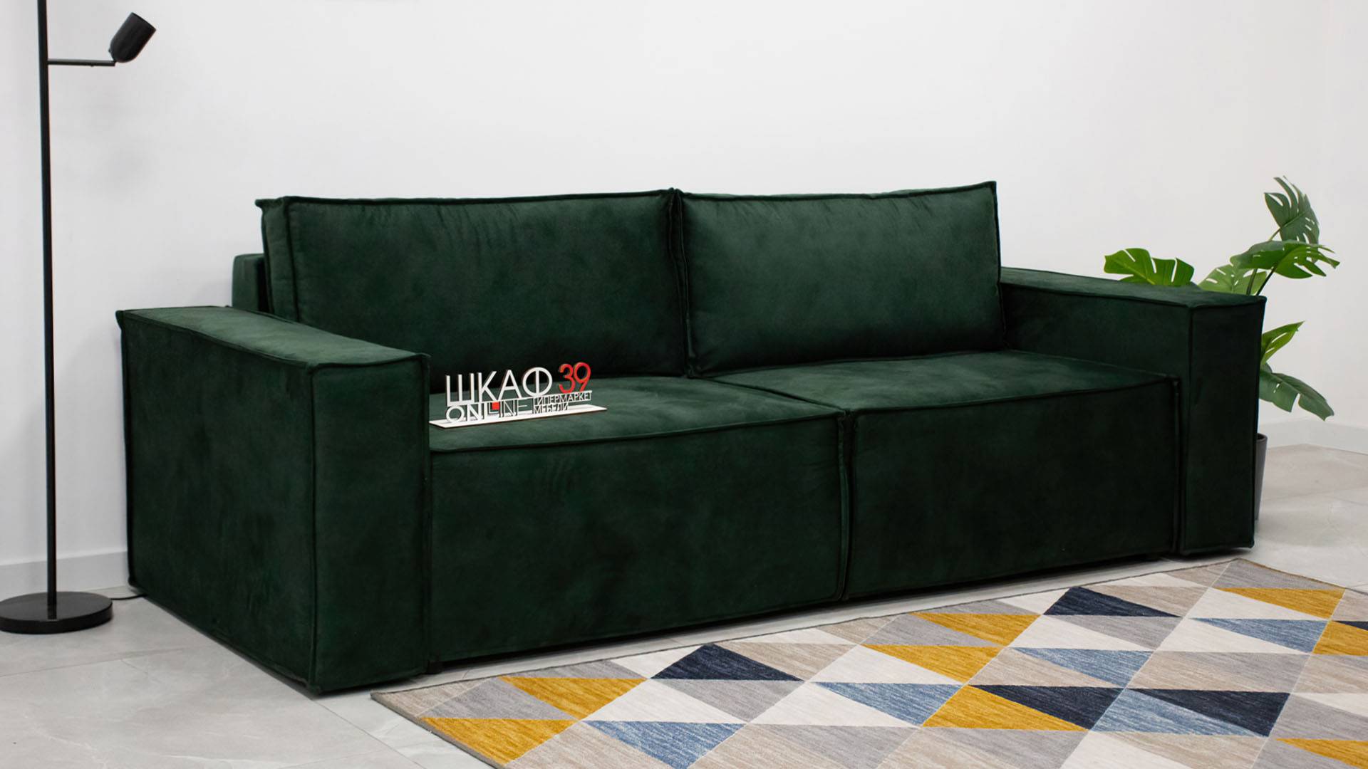 Лофт (08) диван-кровать Rock 14 изумрудный смотреть онлайн