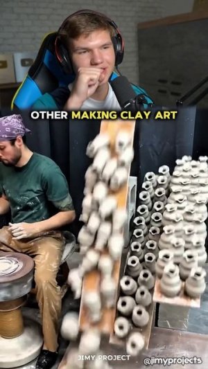 Другие Против Последнего Лепят из Глины!🗿 #shorts #шортс #лепка #интересно #глина #фонк #эдит #арт