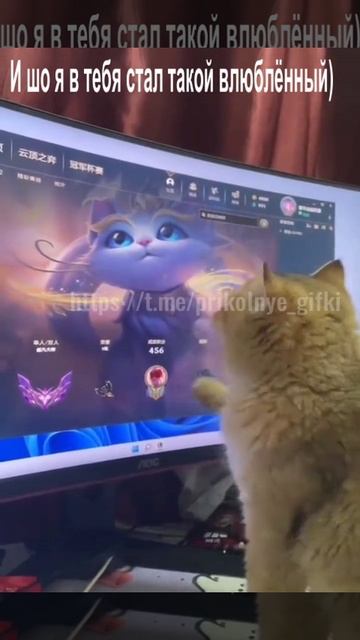 И шо я в тебя стал такой влюбленный)