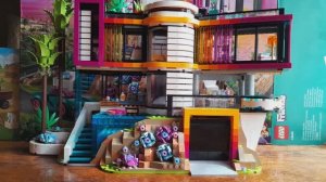 Обзор набора лего френдс современный особняк Андреа 🌟🤩🦜