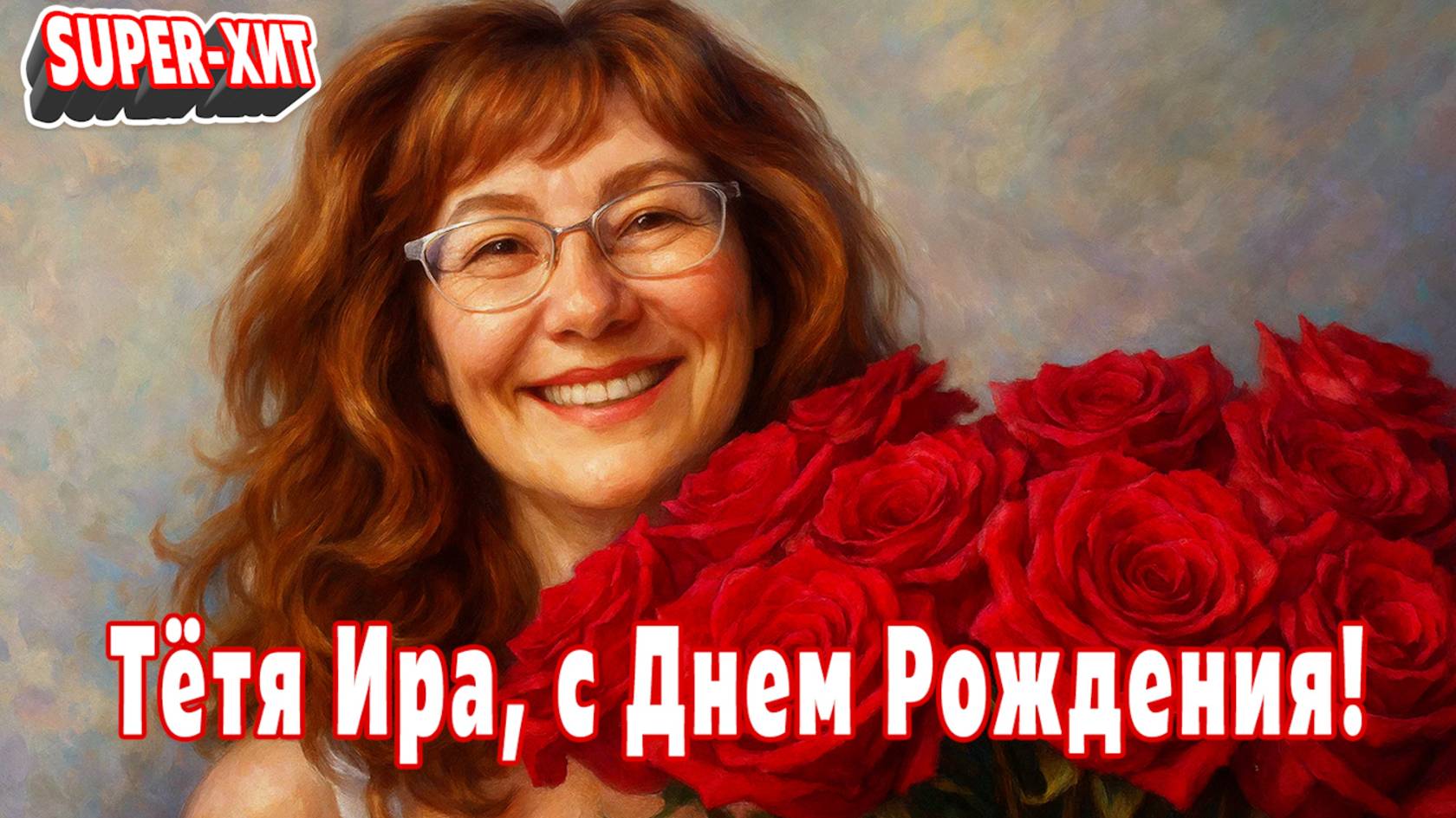 Тётя Ира, с днем рождения! (песня на заказ - Музыкальный апельсин) смотреть онлайн