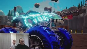 монстер траки хотвилсы  Hot Wheels Monster Trucks Stunt Mayhem трюки