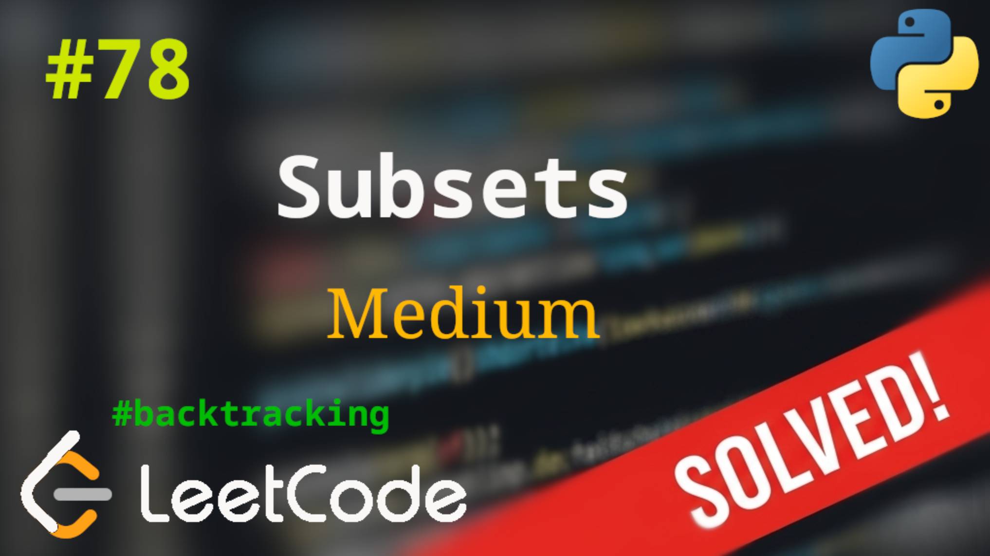 78. Subsets | Решение с комментариями | LeetCode | Backtracking смотреть онлайн
