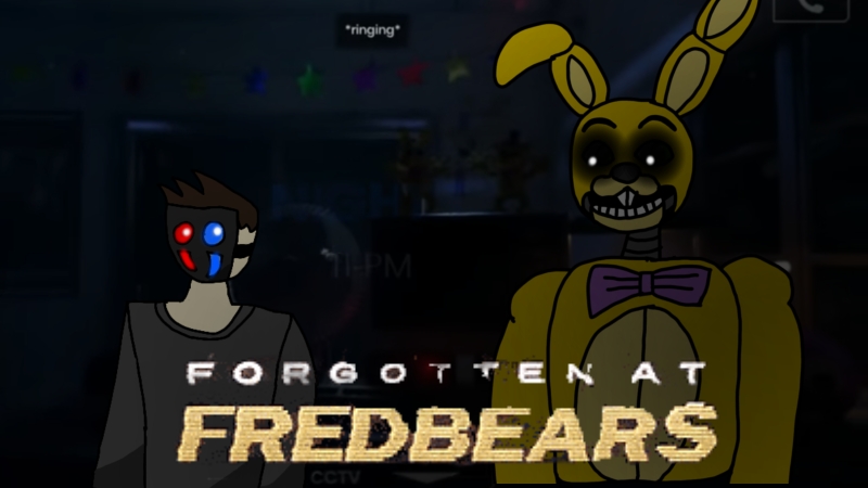 я прохожу игру FORGOTTEN AT FREDBEAR'S, часть 1