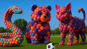 Ассистент-вибрато-талисман, размещенный на футбольном поле, является популярным, совместно созданным