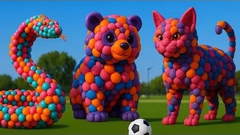 Ассистент-вибрато-талисман, размещенный на футбольном поле, является популярным, совместно созданным