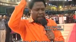 Молитва за зрителей ТБ Джошуа