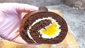 🍫 Идеальный бисквит для рулета — больше не трескается! ГИБКИЙ и шоколадный, как Вы мечтали! 💥