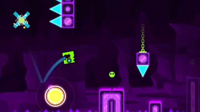 Прохождение уровня Monster Dance Off в Geometry Dash World